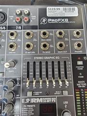 Mackie Mixer PROFX8 (channel 1 Electrical Issue)